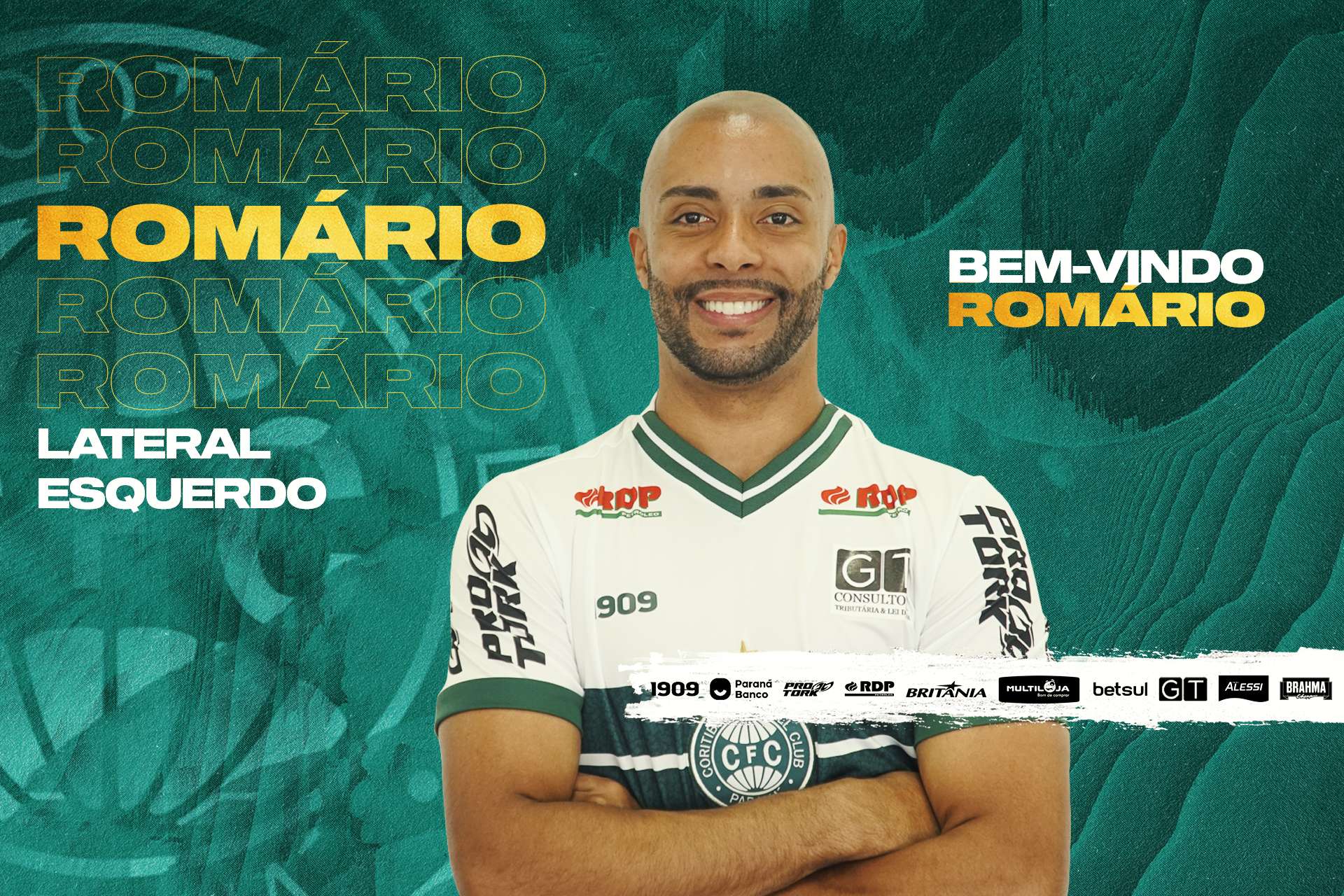 Seja bem-vindo, Romrio!