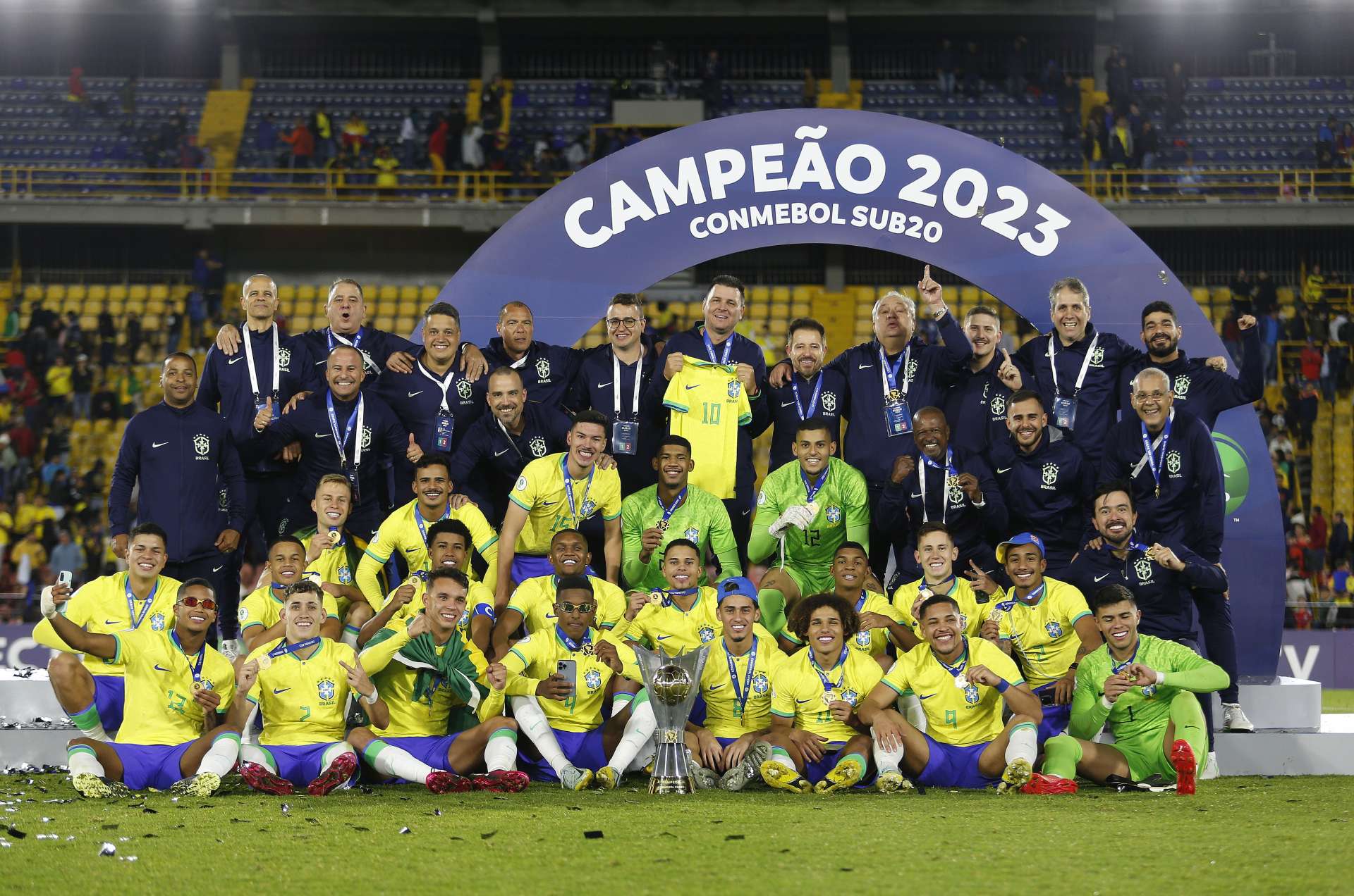 Brasil  Campeo Sul-Americano sub-20 